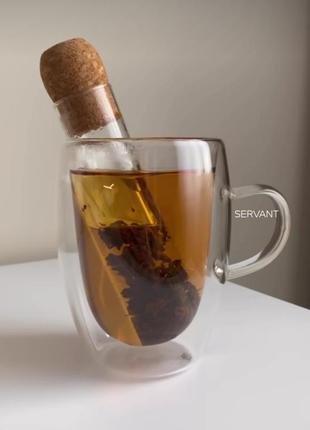 Фільтр для чаю скло заварник