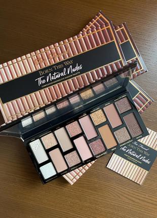 Too faced born this way the natural nudes eyeshadow palett3 фото