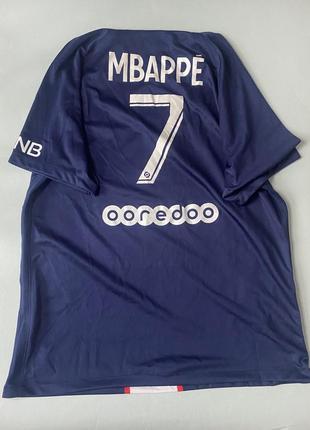 Футболка psg nike mbappe4 фото