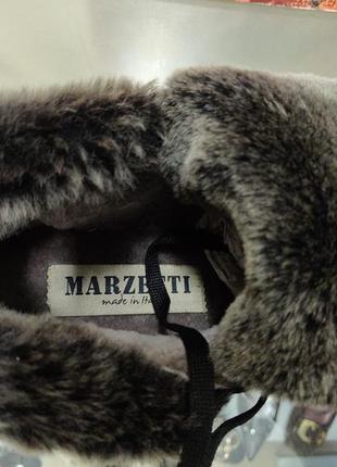Зимние кроссовки marzetti 7074 (италия)3 фото