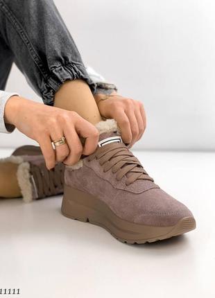 Зимові кросівки натур. замша або шкіра різні кольори