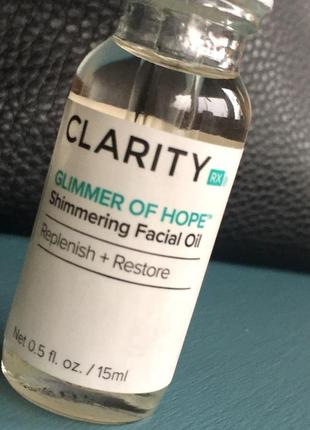 Glimmer of hope™ shimmering facial oil , 15 ml2 фото