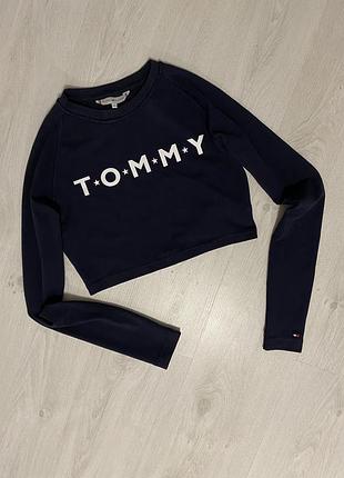 Лонгслів короткий tommy hilfiger m