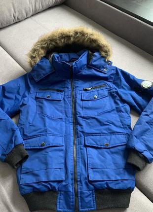 Куртка лыжная пуховик пуфер парка термо