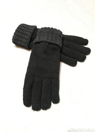 Мужские двойные вязанные перчатки next thinsulate , размер  eur 4-5 /  l - xl