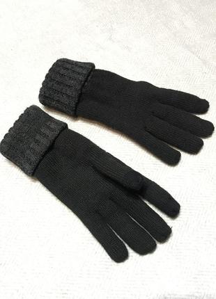 Мужские двойные вязанные перчатки next thinsulate , размер  eur 4-5 /  l - xl3 фото