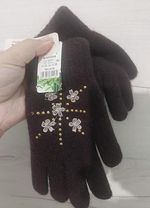 Перчатки ангора 2