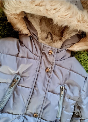 Удлиненная зимняя куртка george, пальто george2 фото