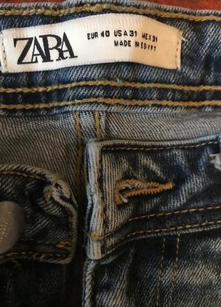 Джинси zara #штани #висока посадка #скінни5 фото