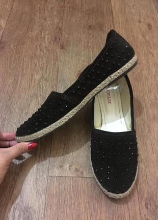 Балетки у стразах