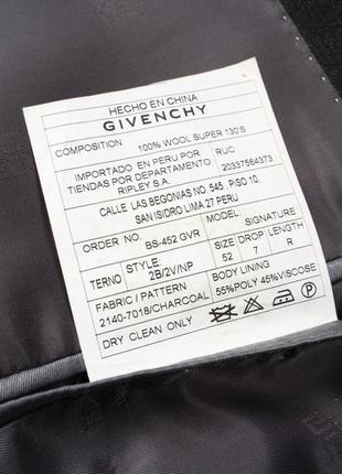 Givenchy wool suit чоловічий вовняний костюм5 фото