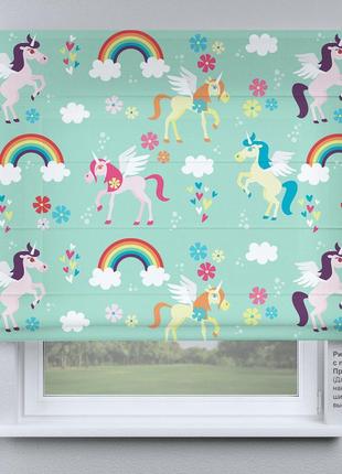 Римские шторы детские с фотопечатью