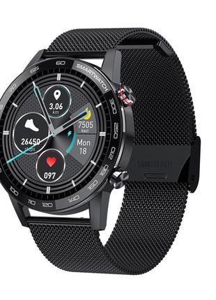 Мужские сенсорные умные смарт наручные часы smart watch ty16bb фитнес браслет трекер1 фото