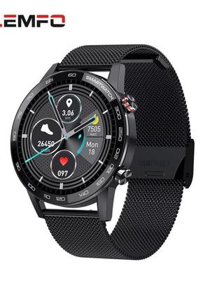 Мужские сенсорные умные смарт часы smart watch eb2 черные. фитнес браслет трекер1 фото