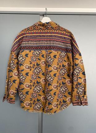 Рубашка новая zara, накидка стильная жакет этно стиль