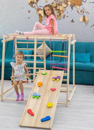Дитячий майданчик. екопродукт. 128х9х120см