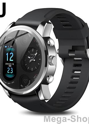 Чоловічий розумний смарт годинник smart watch tj45s. спортивний наручний годинник. фітнес браслет трекер
