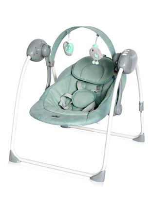 Шезлонг-гойдалка lorelli portofino зелений