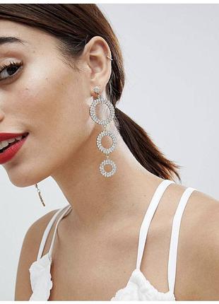 Сережки asos