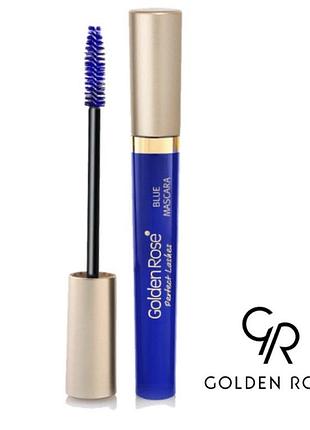 Туш для вій синя golden rose