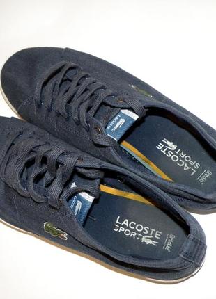 Lacoste кеды мужские джинсовые р.44 euro5 фото