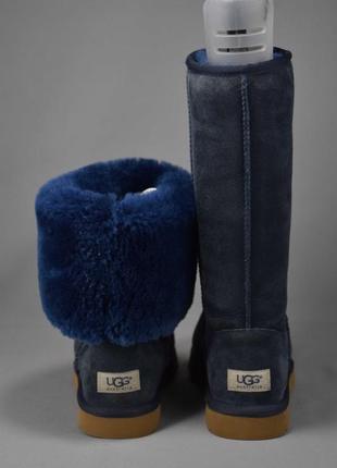 Ugg australia classic tall чоботи черевики уггі жіночі зимове хутро овчина цигейка оригінал 39р/25см6 фото