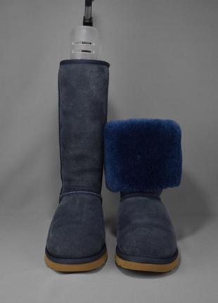 Ugg australia classic tall чоботи черевики уггі жіночі зимове хутро овчина цигейка оригінал 39р/25см5 фото