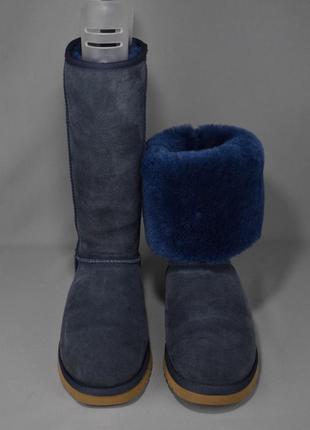 Ugg australia classic tall чоботи черевики уггі жіночі зимове хутро овчина цигейка оригінал 39р/25см4 фото