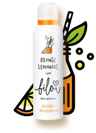 Пенка для душа bilou orange lemonade "апельсиновый лимонад" 200мл