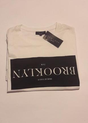 Удлиненная (longline) футболка new look