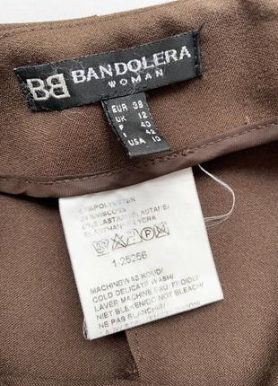 Штаны, брюки, коричневые, классические, bandolera9 фото