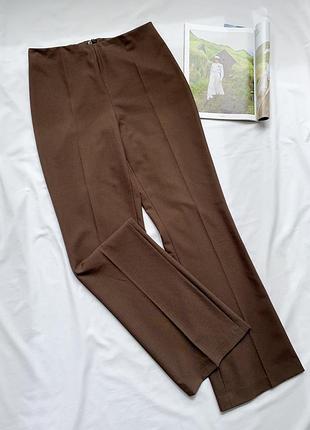 Штани, брюки, коричневі, класичні, bandolera