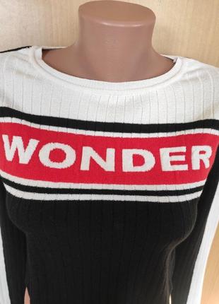 Укороченный черный свитер свитшот cooperative кофта джемпер5 фото