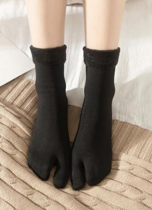 Носки с двумя пальцами таби geta 36-39 черный