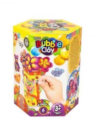 Набір креативної творчості "bubble clay: кульковий пластилін" (рос)