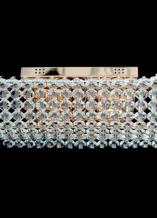 Люстра потолочная хрустальная золото 50301/6 fg