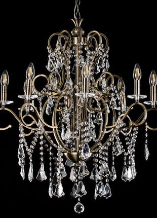 Люстра кришталева 50165/8 ab/wt2 фото