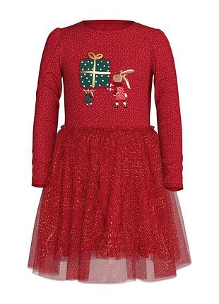 Платье фатин новый год