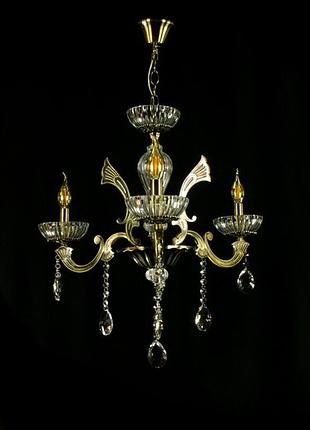 Люстра с подвеской бронза 30675/3 ab