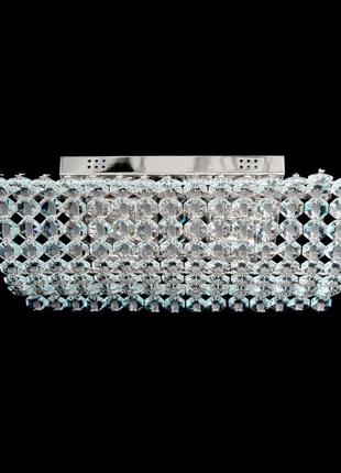 Люстра потолочная хрустальная хром 50301/4 cr