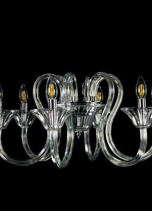 Люстра з прозорого скла 3871/6 cl
