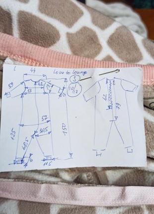 Теплая пижама кигуруми кенгуруми из флиса пижама слип животный принт жираф домашней одежды2 фото