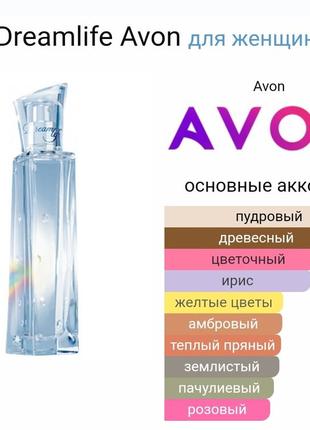 Avon dreamlife edp 50ml раритет2 фото