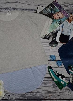 М/28 фірмовий теплий світшот батник з принтом пайта обманка зара zara