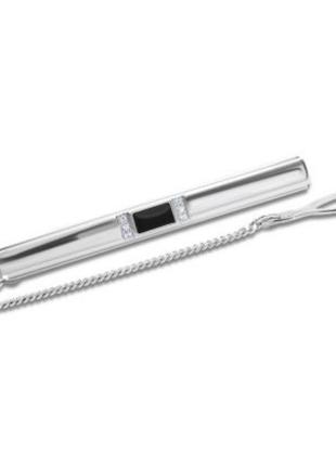 Серебряный зажим для галстука