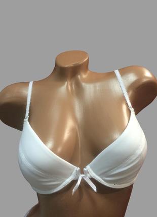 Гладкий  бюстгальтер со съемным push up алюр 353 экри