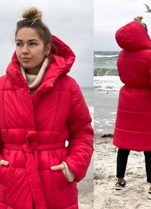 Зимняя куртка. ткань: плащевка+плотная подкладка,
утеплитель силикон 300. цвет :красный розовый