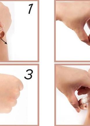 Браслет магнитный на руку браслет медный