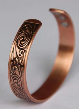 Браслет магнитный на руку браслет медный