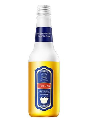 Гель для душа бутылка пива luofmiss shouder gel beer(280мл)